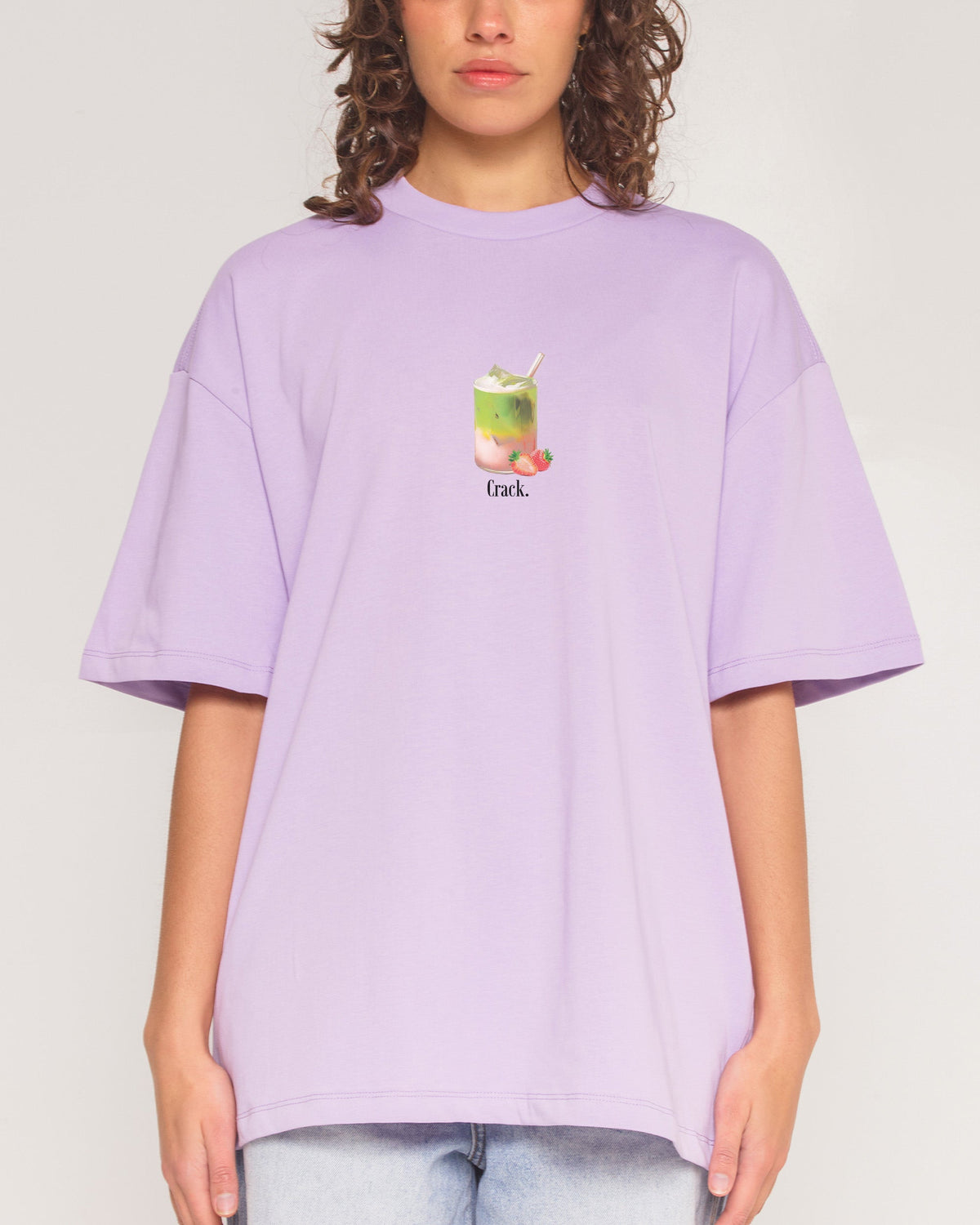 Matcha Crack Oversized Tee Unisex