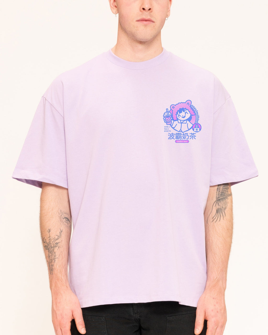 Boba Tea Oversized Tee Unisex