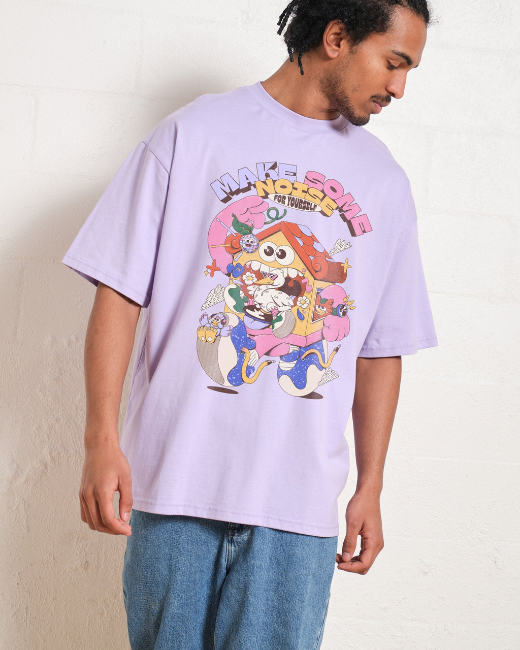 Make Some Noise Oversized Tee Unisex