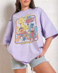 123 Sesame St Oversized Tee Unisex