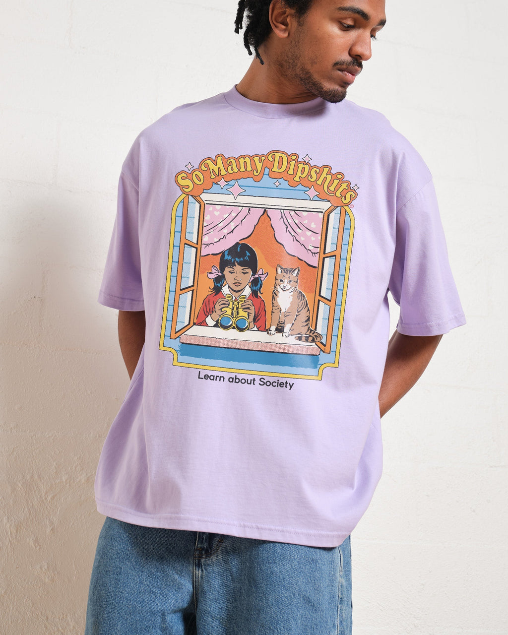 So Many Dipshits Oversized Tee Unisex