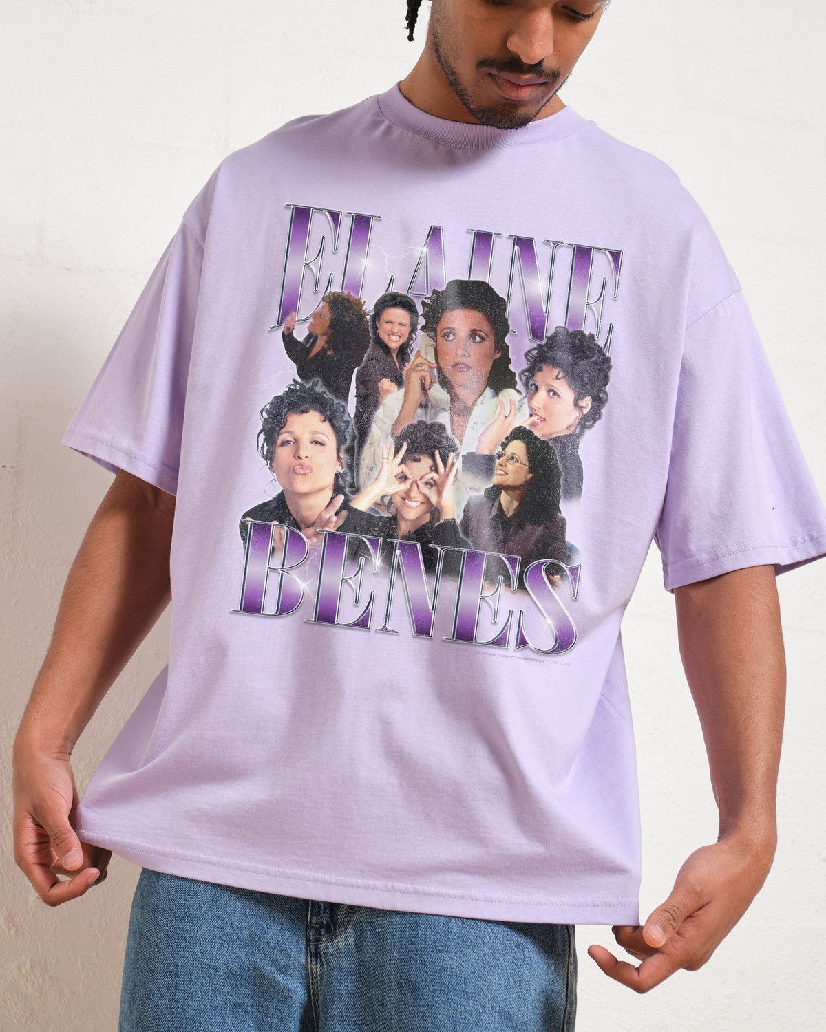 Vintage Elaine Oversized Tee Unisex
