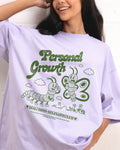 Personal Growth Oversized Tee Unisex