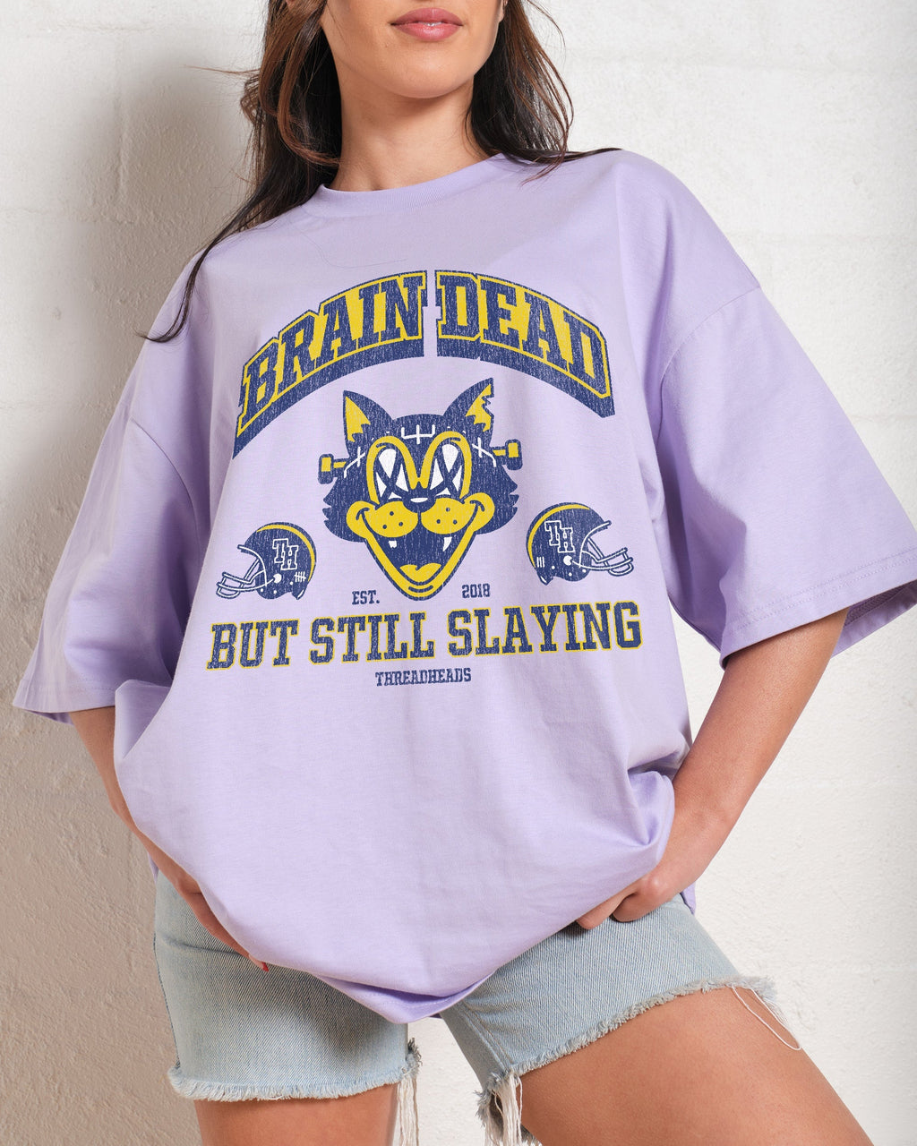 Brain Dead Cat Oversized Tee Unisex