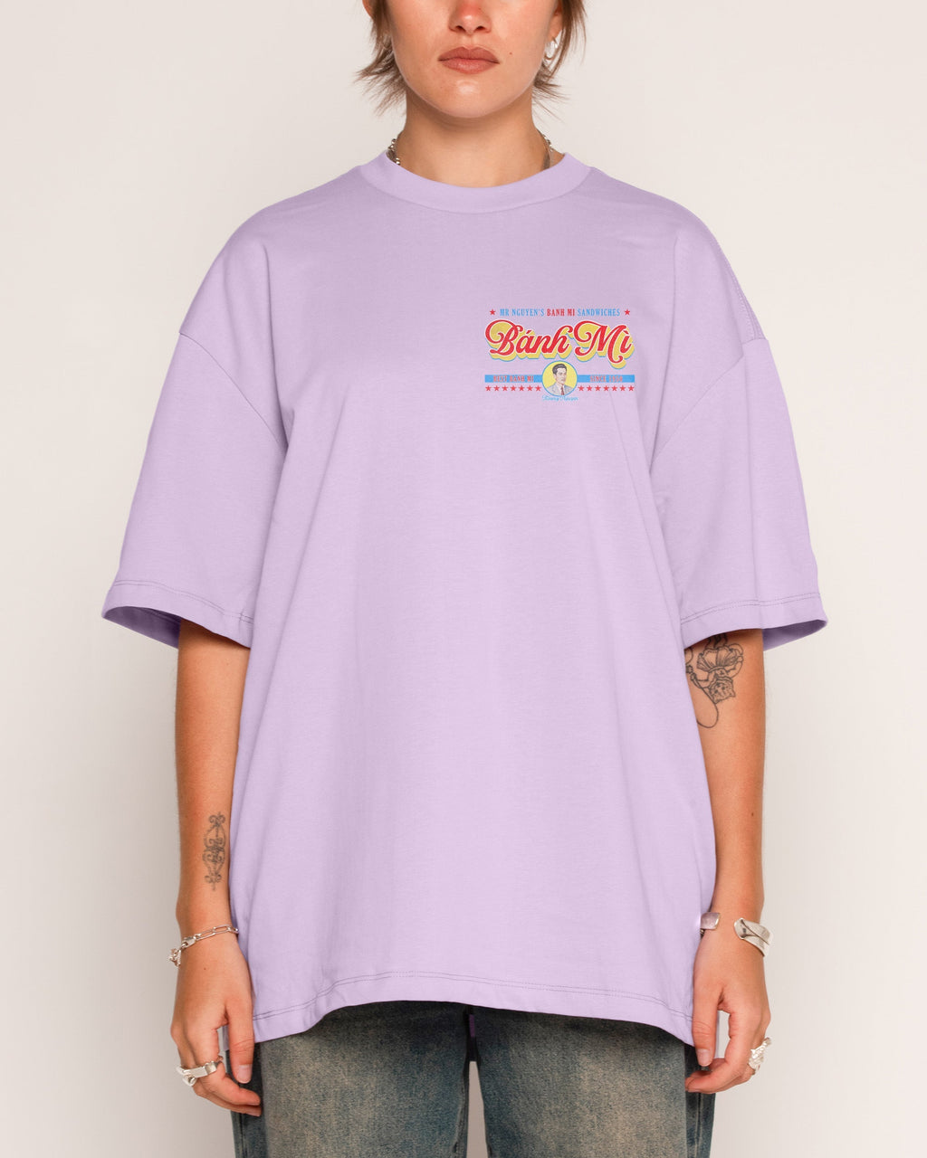 Mr Nguyen's Banh Mi's Oversized Tee Unisex