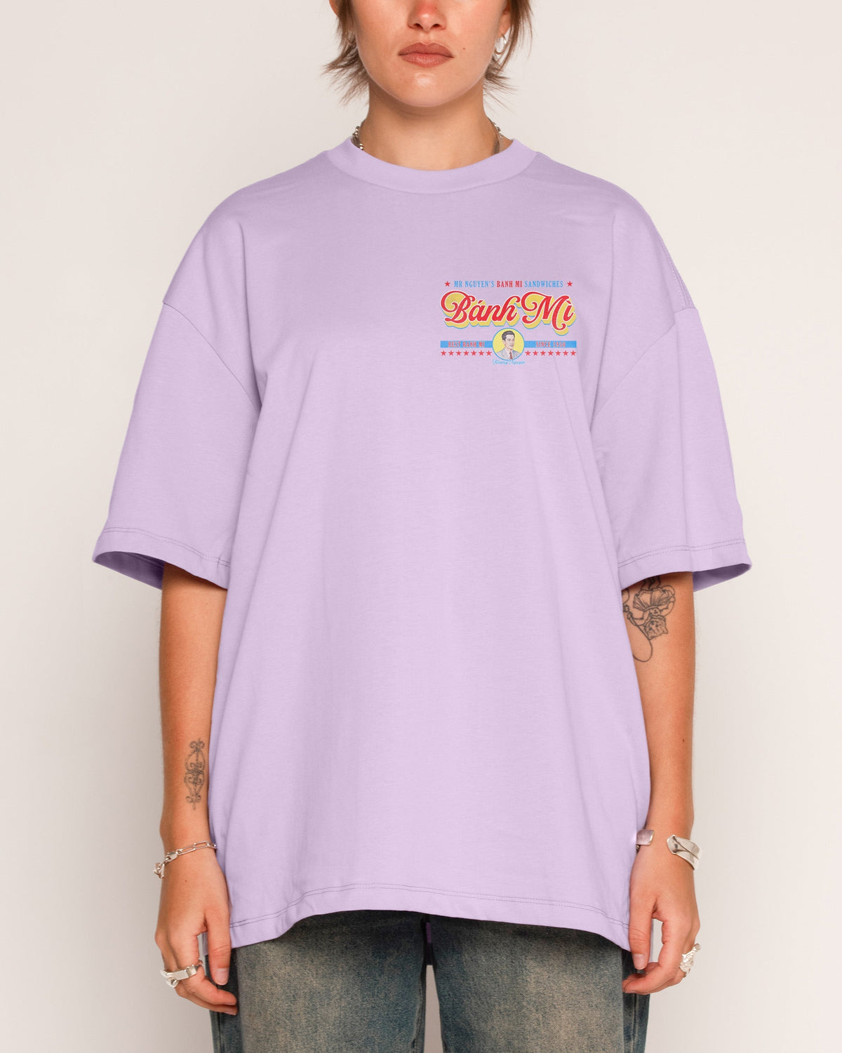 Mr Nguyen's Banh Mi's Oversized Tee Unisex