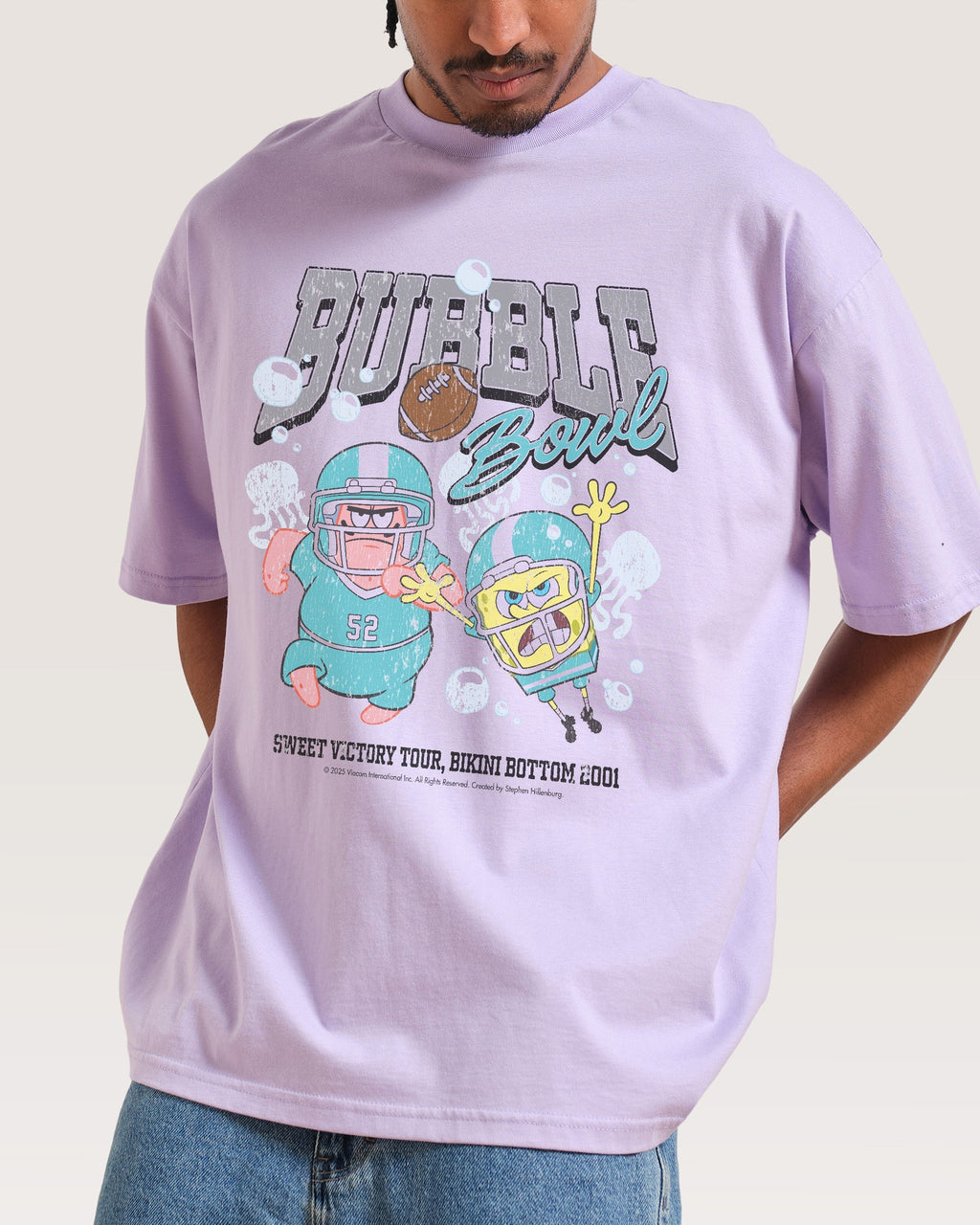 Bubble Bowl Oversized Tee Unisex