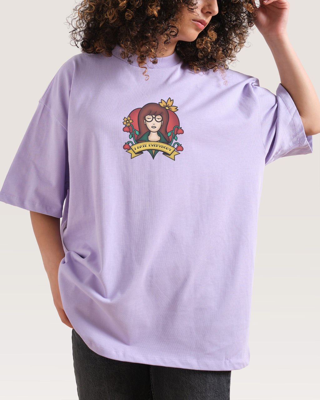 I Hate Everybody Oversized Tee Unisex