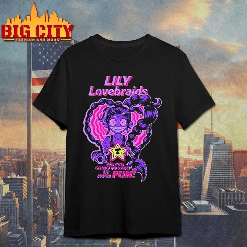 Lily Lovebraids Much Fun Horror Shirt Unisex