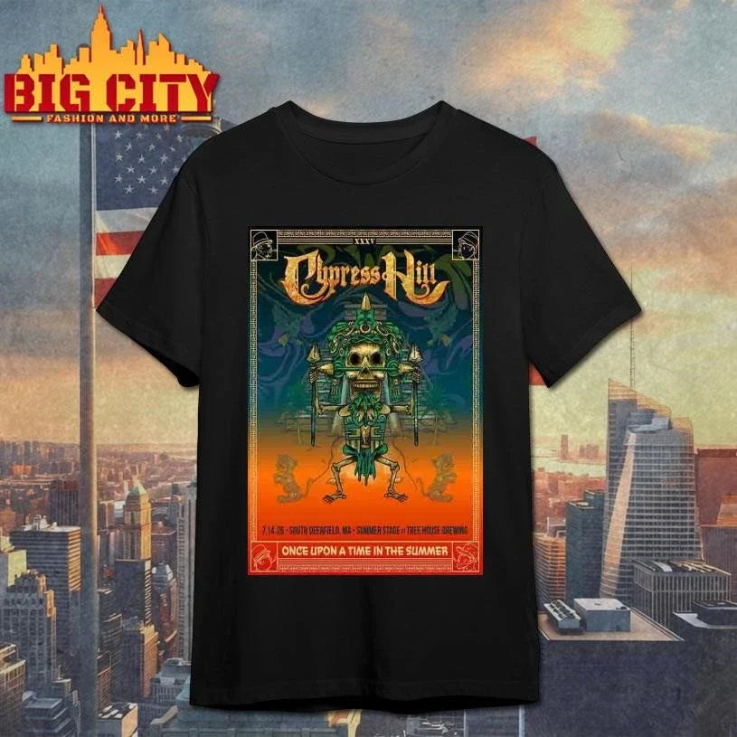 Limited Edition Cypress Hill July 14 2026 Deerfield MA Poster Shirt Unisex