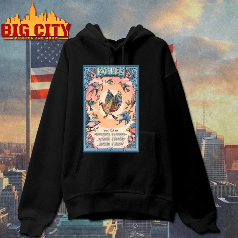 Limited Edition Raynes Band Spring Tour 2026 Poster Shirt Unisex