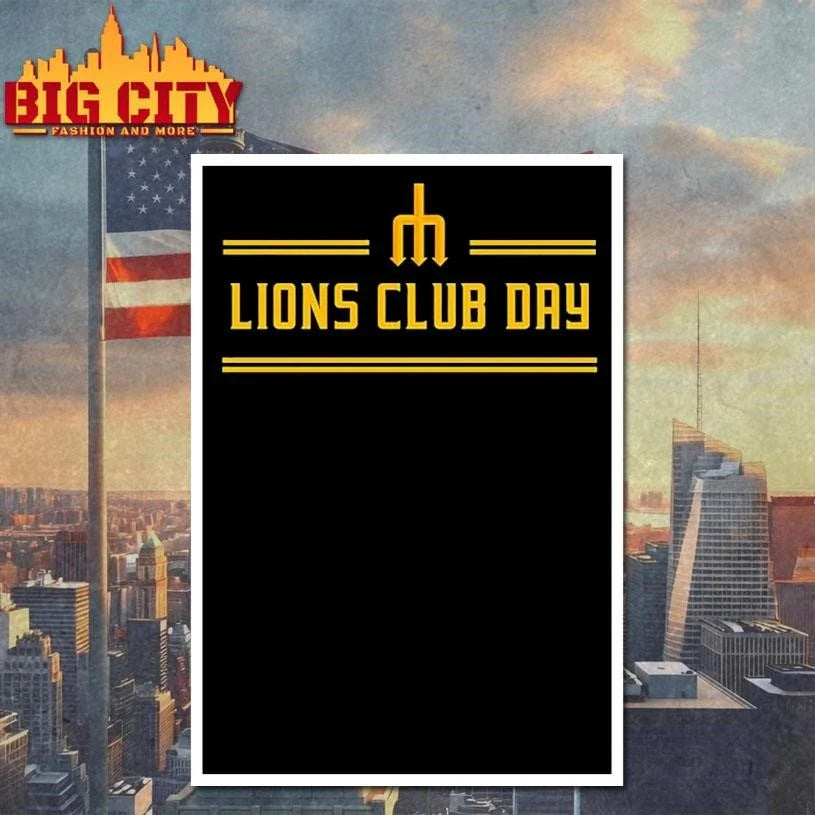 Lions Club Day Trident Shirt Unisex