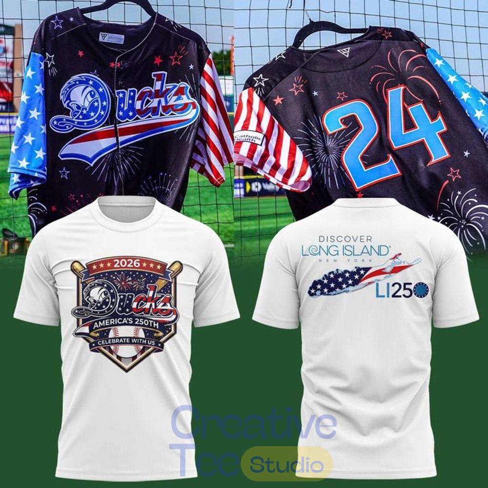 Long Island Ducks America’s 250th Anniversary 2026 Special T-Shirt