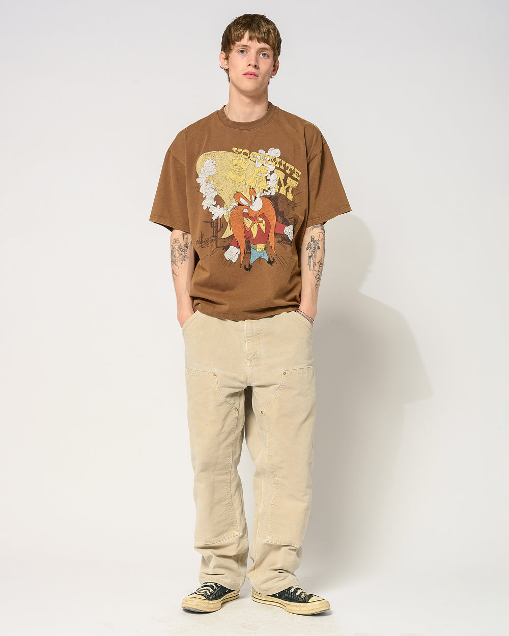 The Meanest, Roughest, Toughest Hombre Oversized Tee Unisex