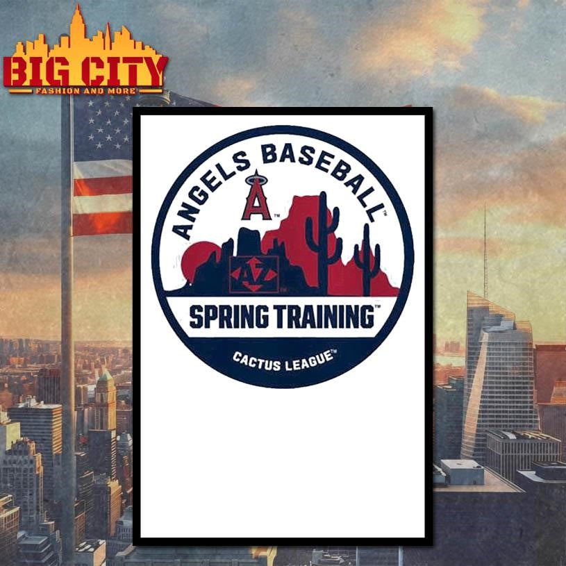Los Angeles Angels Spring Training Cactus League 2026 logo Shirt Unisex