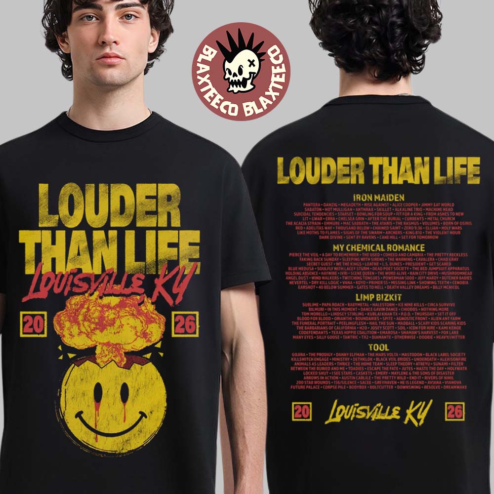 Louder Than Life 2026 Festival Merch Louisville KY At Kentucky Expo Center From September 17 To 20 2026 Killer Smile T-Shirt