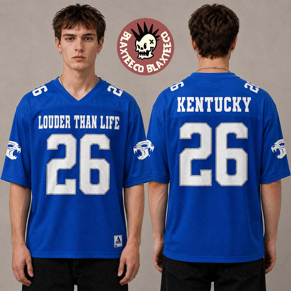 Louder Than Life 2026 Festival Merch Louisville KY At Kentucky Expo Center From September 17 To 20 2026 Louder Wildcats Football Jersey