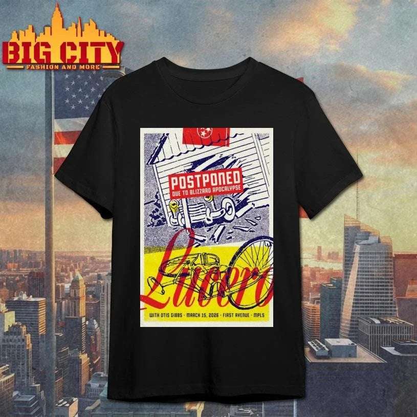 Lucero Mar 15 2026 First Avenue in Minneapolis MN Poster Shirt Unisex