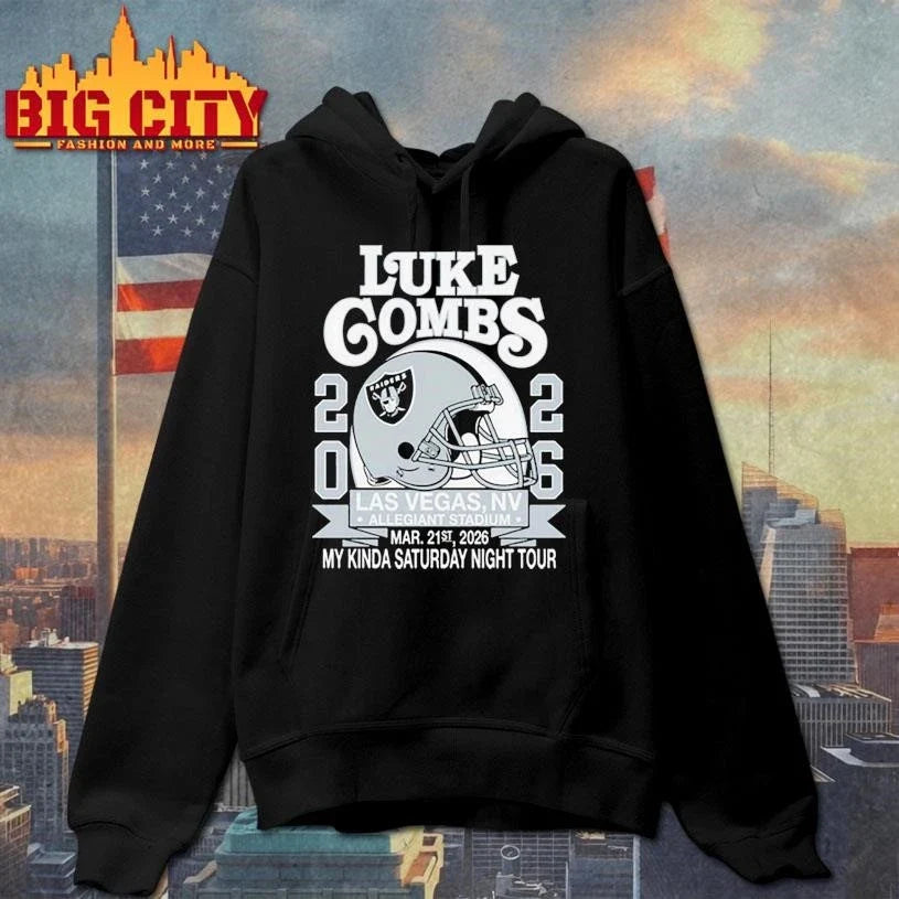 Luke Combs Exclusive Raiders Event Helmet Shirt Unisex