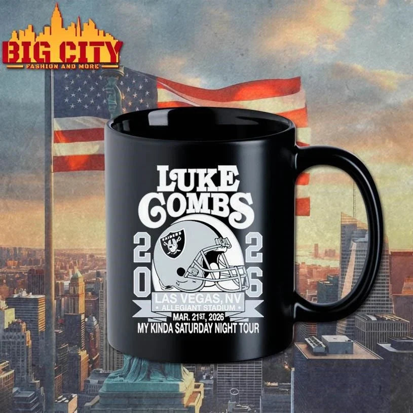 Luke Combs Exclusive Raiders Event Helmet Shirt Unisex