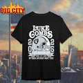 Luke Combs Exclusive Raiders Event Helmet Shirt Unisex