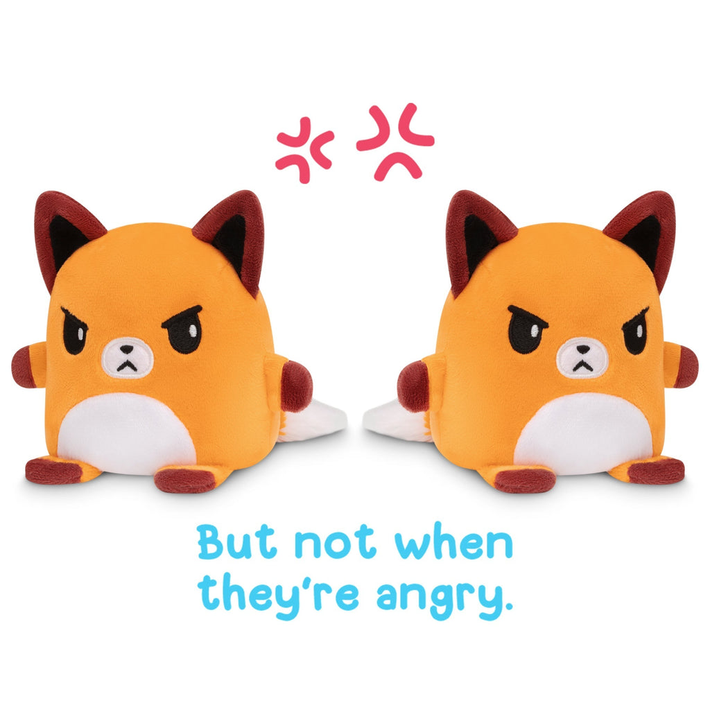 TeeTurtle Reversible Fox Plushmate Unisex