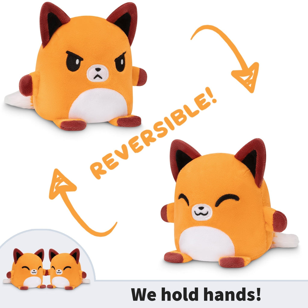 TeeTurtle Reversible Fox Plushmate Unisex