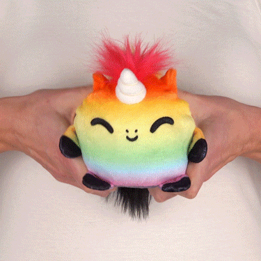 TeeTurtle Reversible Horse & Unicorn Plushmate Unisex