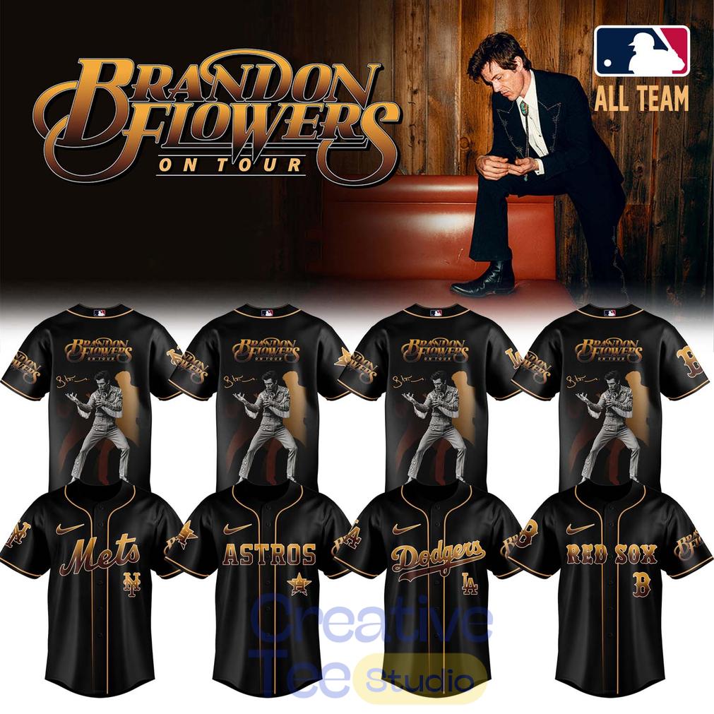 Baseball All Teams x Brandon Flowers On Tour 2026 Limited Signature Edition Jersey