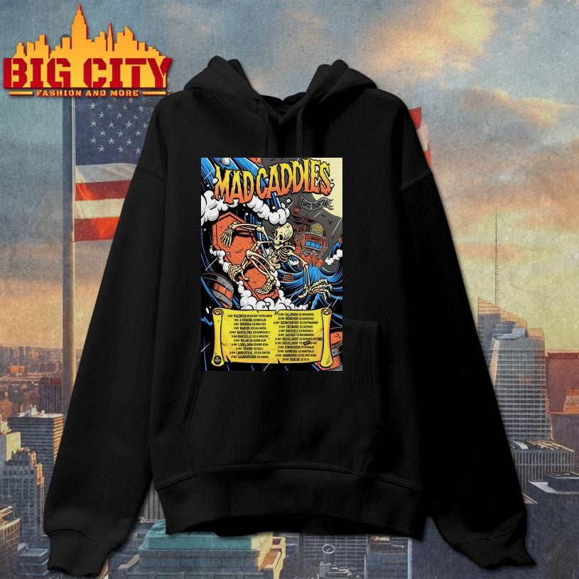 Mad Caddies EU Tour 2026 Poster Shirt Unisex