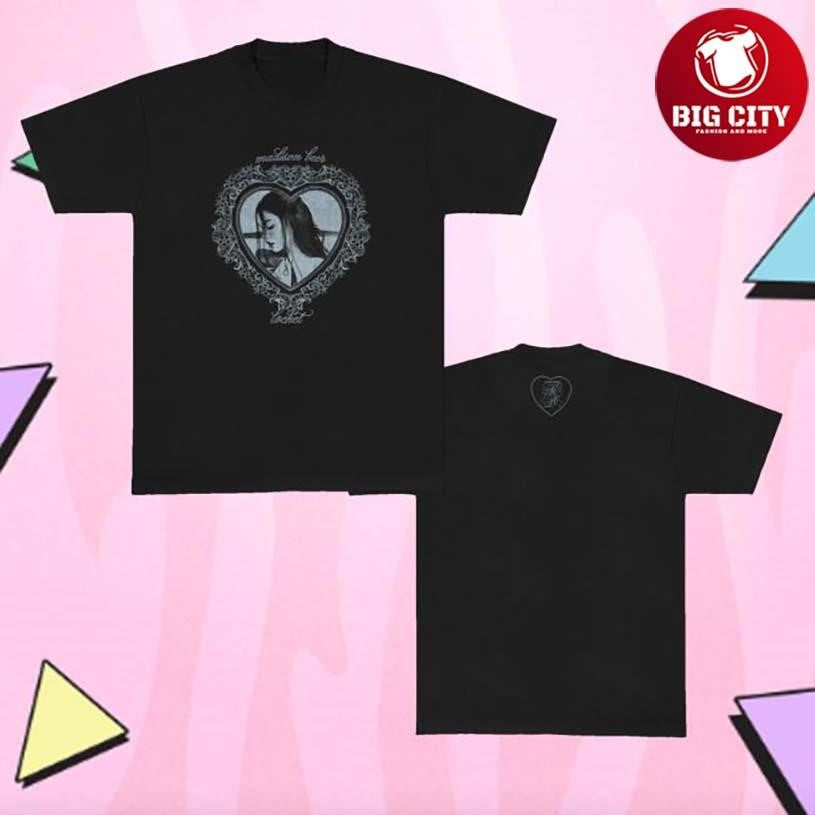Madison Beer Locket Heart Two Sided Shirt Unisex