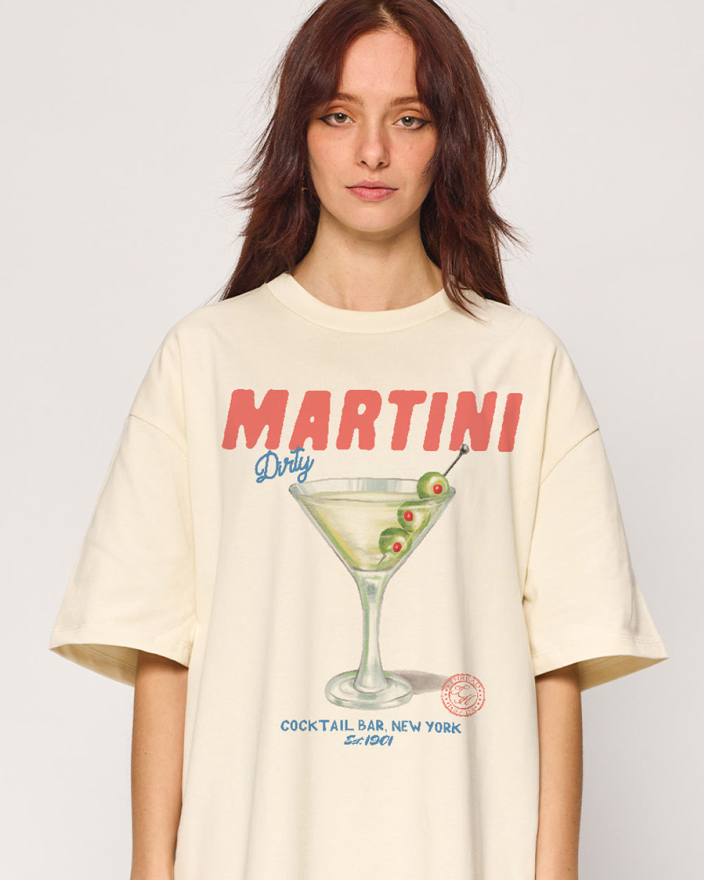 Dirty Martini Oversized Tee Unisex