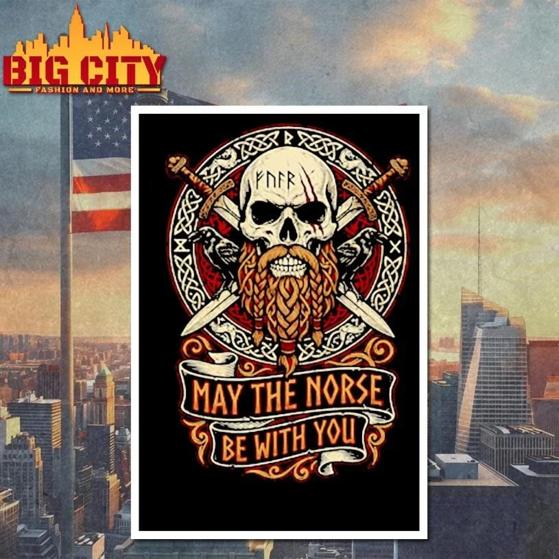 May The Norse Be With You Sull Classic Shirt Unisex