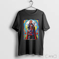 Mayah Sommers The Warrior Maiden In Stained Glass T Shirt Unisex