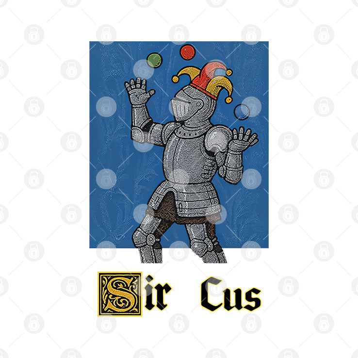Medieval Knight Sir Cus T Shirt Unisex