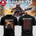 Megadeth Tour 2026 Canada Celebration Two Sided Shirt Unisex