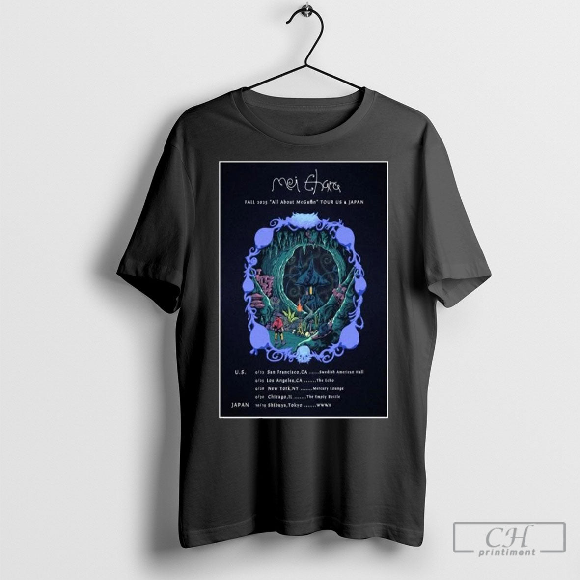 Mei Ehara Fall 2025 All About Mcguffin Tour Us Japan Poster T Shirts Unisex