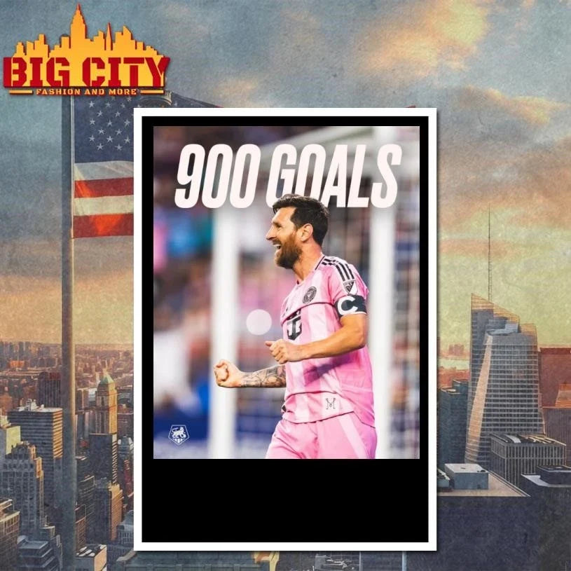 Messi 900 Goals Poster Shirt Unisex