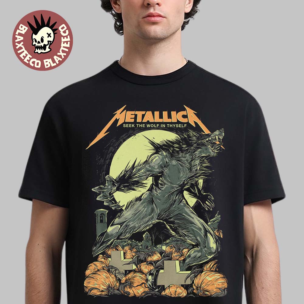 Metallica 2026 Halloween X Wolfskulljack The Werewolf T-Shirt