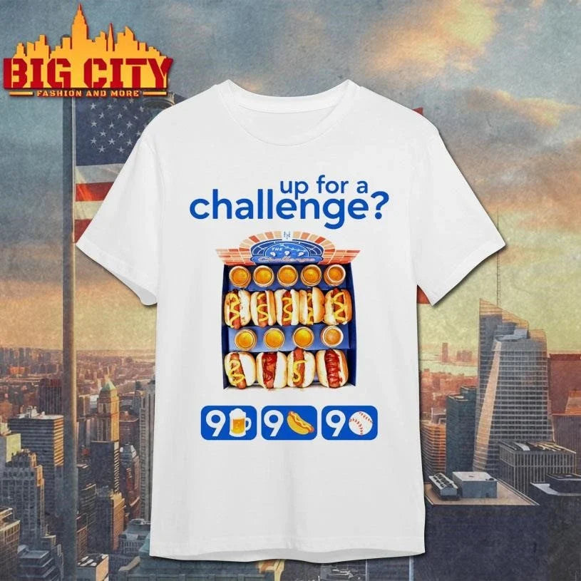 Mets 9 Beers 9 Dogs 9 Innings Fast Food Shirt Unisex