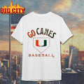 Miami Baseball Home Plate Shirt Unisex