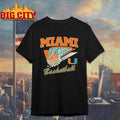 Miami Basketball Retro Swish Shirt Unisex