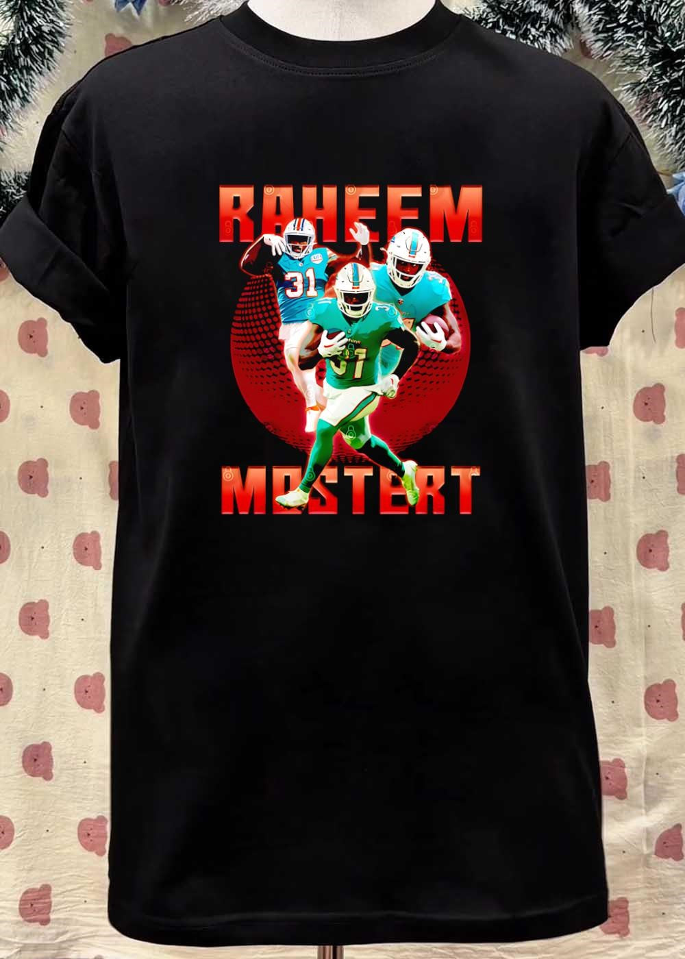 Miami Dolphins Football Fan Raheem Mostert Running T-Shirt