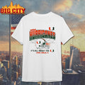 Miami Football Helmet Grid Shirt Unisex