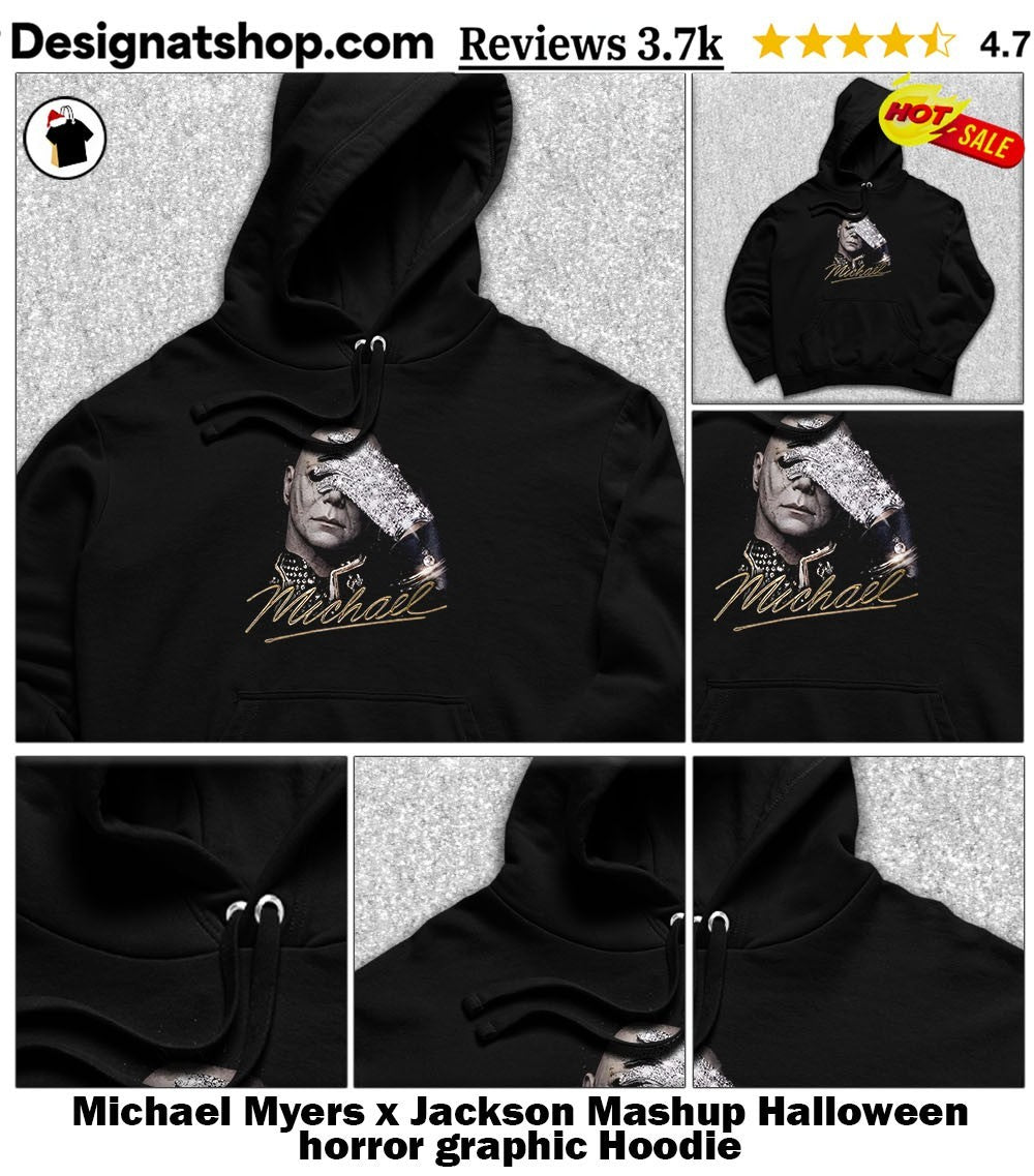 Michael Myers x Jackson Mashup Halloween horror graphic shirt