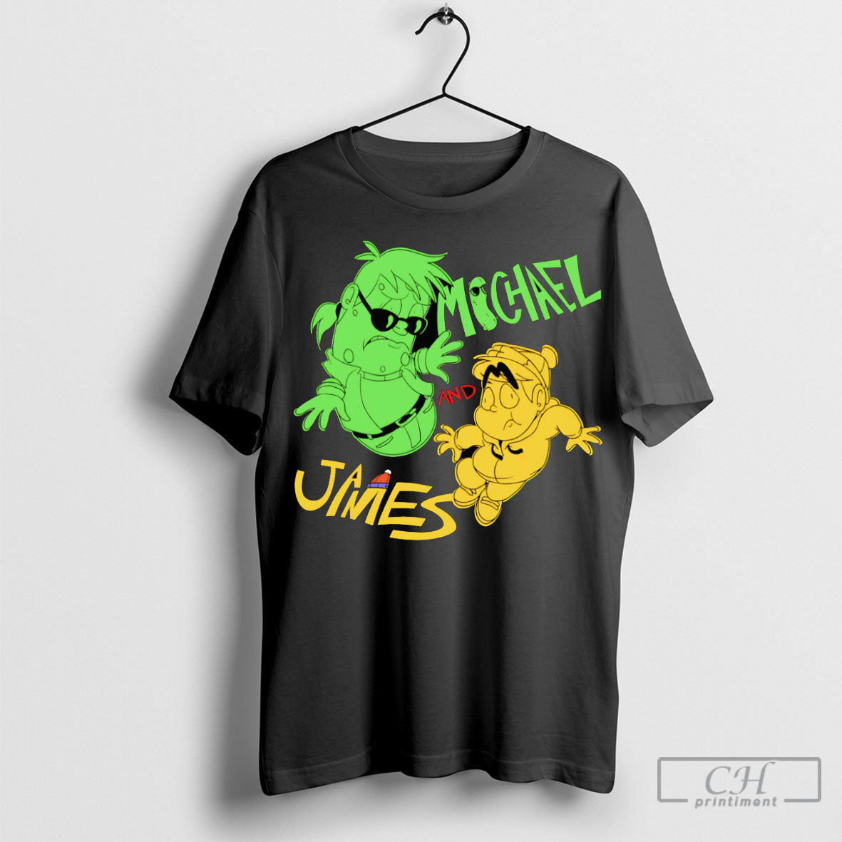 Michael And James Cartoon Shirt Unisex