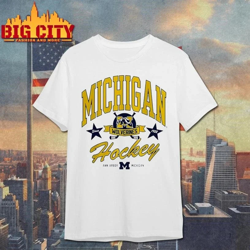 Michigan Hockey Heritage since 1922 logo Shirt Unisex