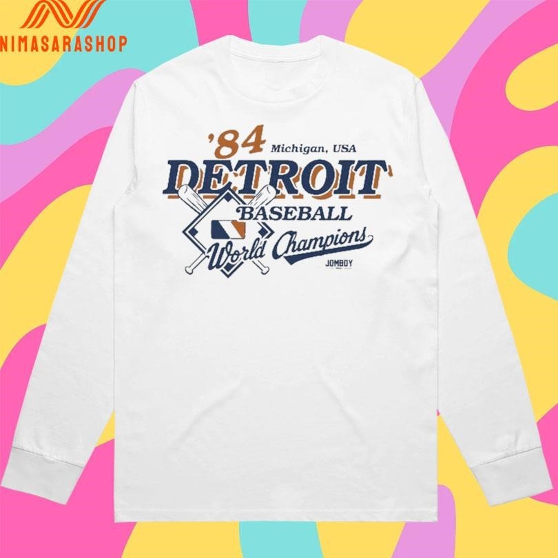 Michigan USA ’84 Detroit Baseball World Champions Shirts