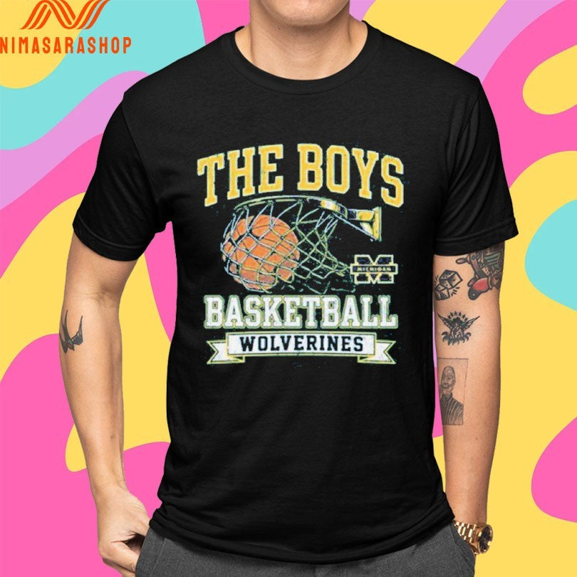 Michigan Wolverines The Boys Basketball 2026 Shirts