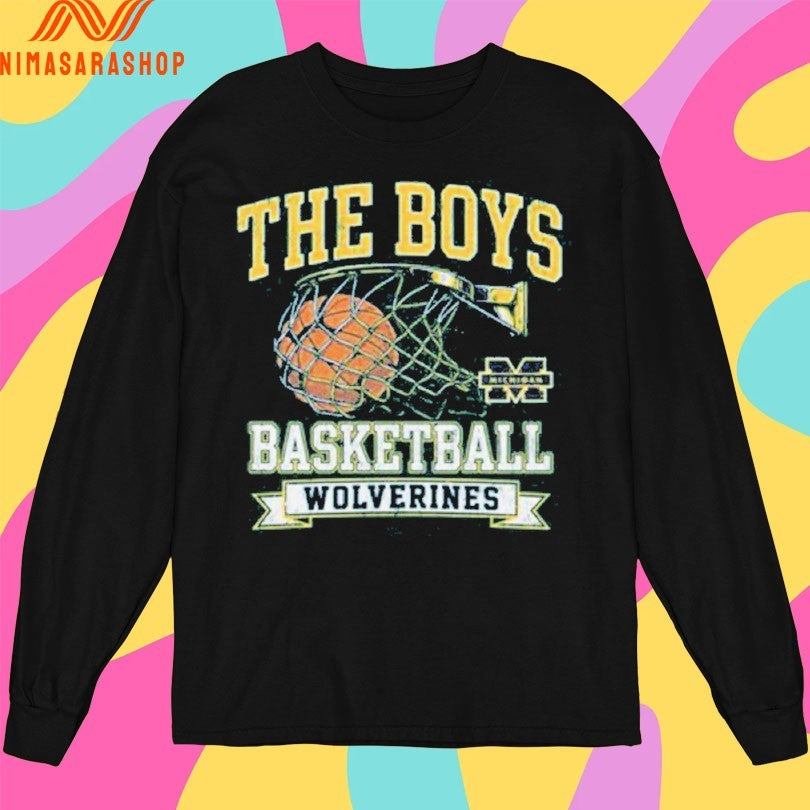 Michigan Wolverines The Boys Basketball 2026 Shirts